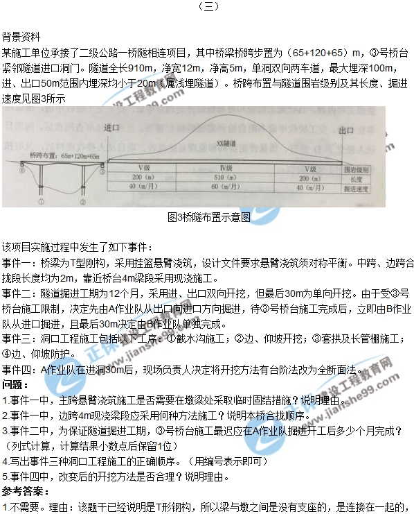 2017年二建《公路實(shí)務(wù)》試題及答案解析